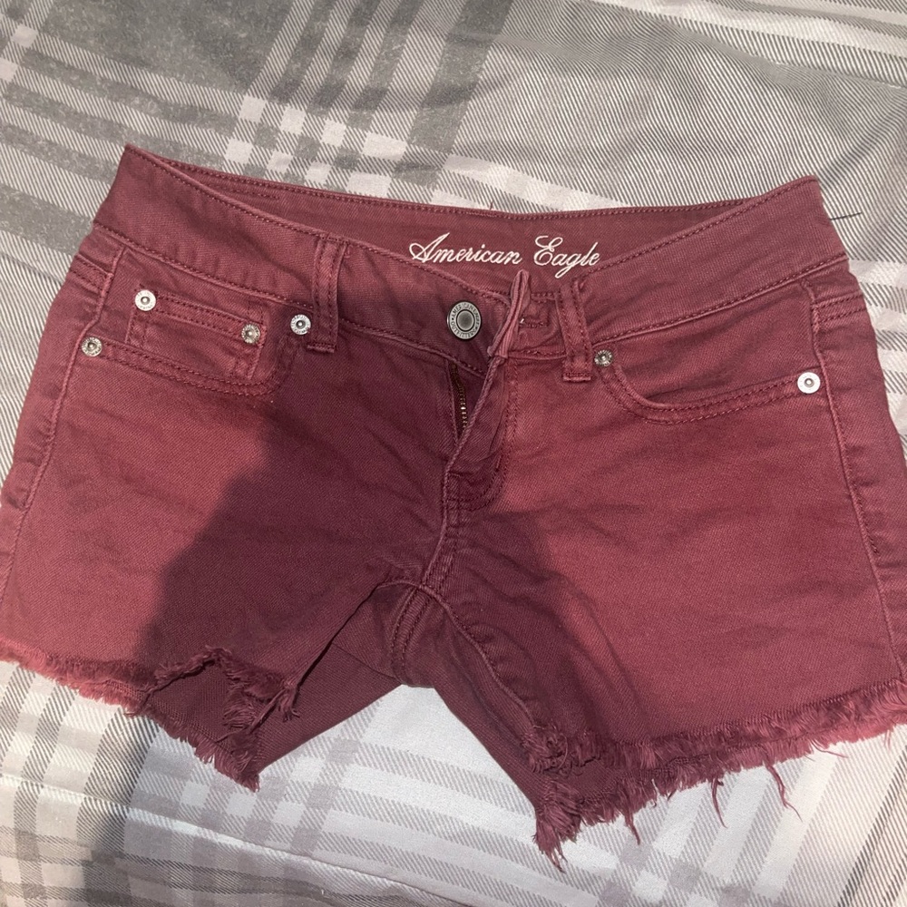 American eagle jean shorts